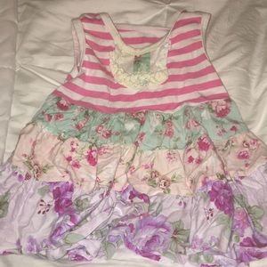 Tagless 12-18 months floral tank dress 3/$10